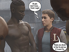 Dat's right whiteboy, she's gotta look..