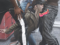 Obtain dat fucking dick down yer..