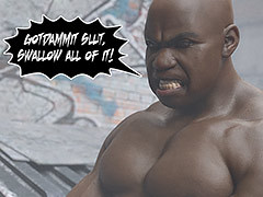 I think I can feel him poking into my..