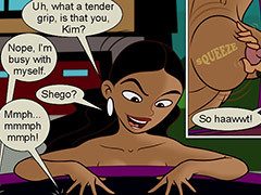 Get under one's tale of kiki possible..