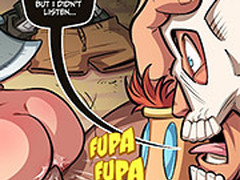 Get behind me, big guy, whora's..