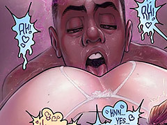 Push that fucking tongue just about..